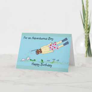 Tarjeta Cumpleaños de Snorkel