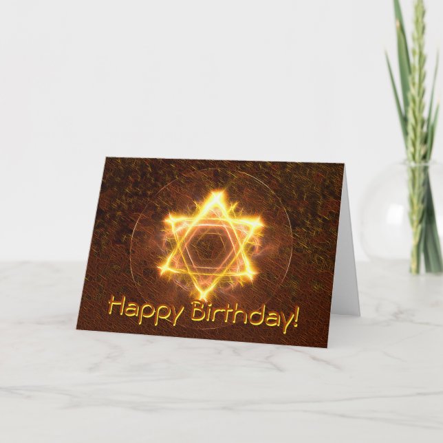 Tarjeta Cumpleaños de Starfire (Anverso)