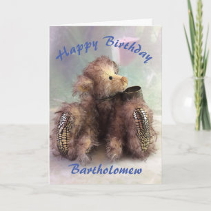 Tarjeta Cumpleaños de Teddy Bear