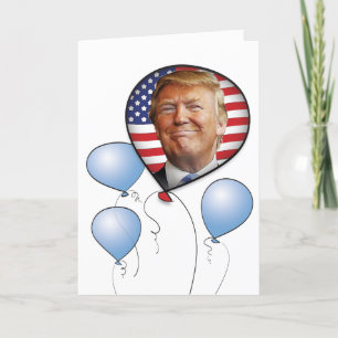 Tarjeta Cumpleaños de Trump