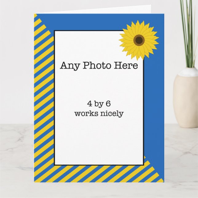 Tarjeta Cumpleaños de Ucrania (Anverso)