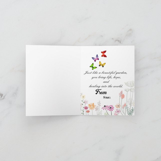Tarjeta Cumpleaños de un médico  (Interior)