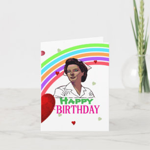 Tarjeta Cumpleaños de una enfermera