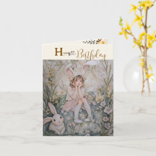 Tarjeta Cumpleaños de una hija inocente