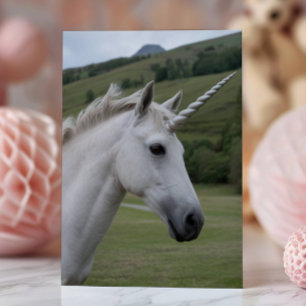 Tarjeta Cumpleaños de Unicornio Divertido Personalizado