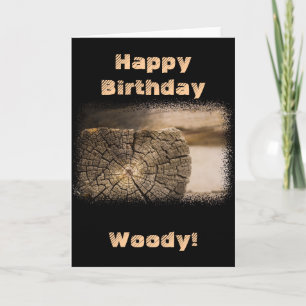 Tarjeta Cumpleaños de Viejas Texturas de Cabina