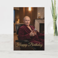 Cumpleaños de Vladímir Putin Humor de Hombre Fuert
