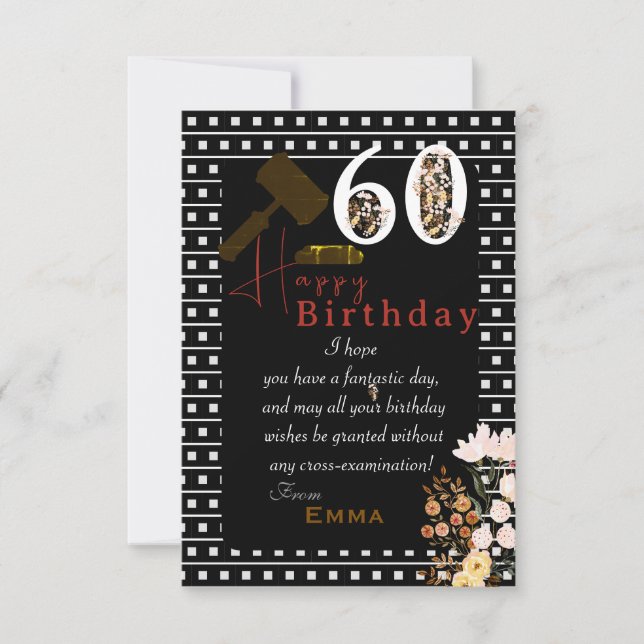 Tarjeta Cumpleaños del Abogado (Anverso)