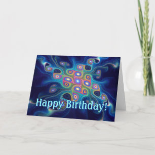 Tarjeta Cumpleaños del cielo del Shaman