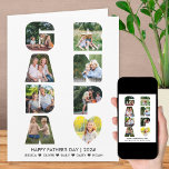 Tarjeta Cumpleaños del Collage de fotos de recorte de cart<br><div class="desc">Crea un collage de fotos único para tu abuelo. Subir 8 de tus fotos favoritas, personalizar el mensaje y agrega tu(s) nombre(s). La redacción es totalmente editable para cualquier ocasión y actualmente dice "Feliz cumpleaños abuelo [nombres]" en el frente con un mensaje personalizado dentro. La plantilla de recorte garantiza que...</div>