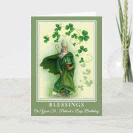 Tarjeta Cumpleaños del día de St Patrick