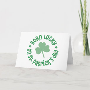 Tarjeta Cumpleaños del día del St Patricks