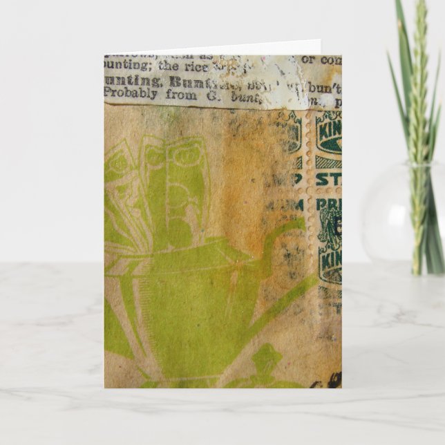 Tarjeta Cumpleaños del Dinero (Anverso)