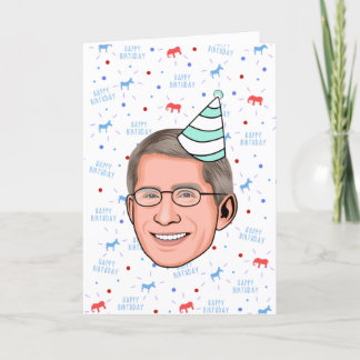 Tarjeta Cumpleaños del Doctor Fauci