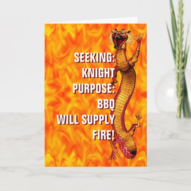 Tarjeta Cumpleaños del Dragon (Anverso)