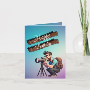 Tarjeta Cumpleaños del Fotógrafo
