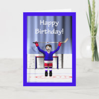 Cumpleaños del ganador de hockey