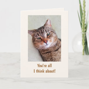Tarjeta Cumpleaños "Del Gato"