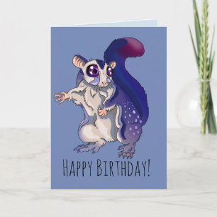 Tarjeta Cumpleaños del Glider del Azúcar del Bebé