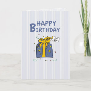 Tarjeta Cumpleaños del hijo