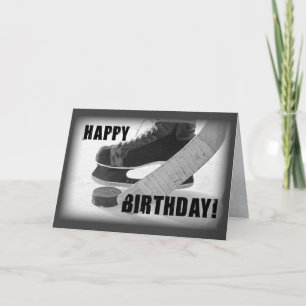 Tarjeta Cumpleaños del hockey 3816