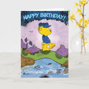 Tarjeta Cumpleaños del libro de imágenes de Ferald