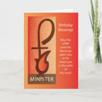 Cumpleaños del Ministro, Gabinete del Pastor y Rel