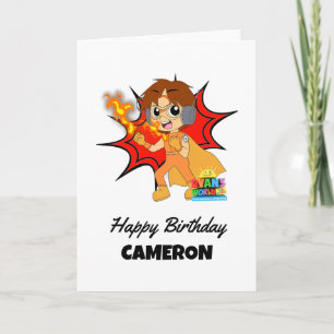 Tarjeta Cumpleaños del Mundo de Ryan