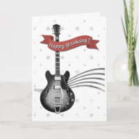 Cumpleaños del músico de guitarra de Guay Rockstar
