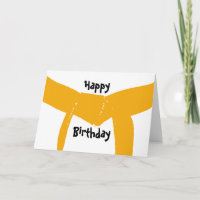 Cumpleaños del Naranja de Artes Marciales