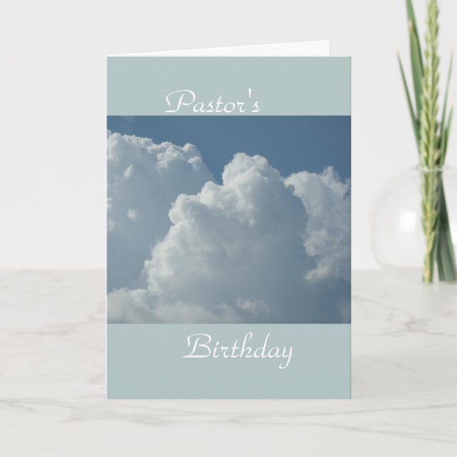 Tarjeta Cumpleaños del Pastor (Anverso)