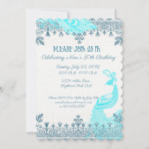 Cumpleaños Del Pavo Real Y De La Pluma