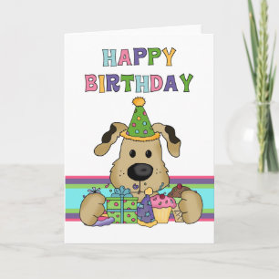 Tarjeta Cumpleaños del perro