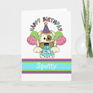 Tarjeta Cumpleaños del perro