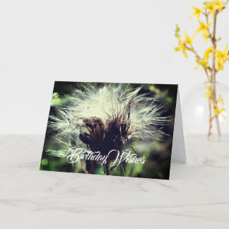 Tarjeta Cumpleaños del Personalizable de Flor de Flor