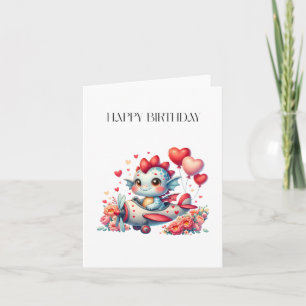 Tarjeta Cumpleaños del piloto de dragón