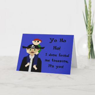 Tarjeta Cumpleaños del Pirata