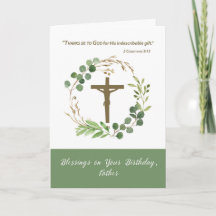Cumpleaños del Sacerdote Gracias a Dios Corona de 