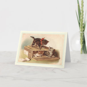 Tarjeta Cumpleaños del vintage