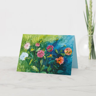 Tarjeta Cumpleaños del Zinnia