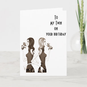TARJETA **CUMPLEAÑOS DESEA A MI **HERMANA***