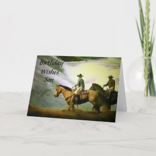 TARJETA "CUMPLEAÑOS DESEA HIJO"