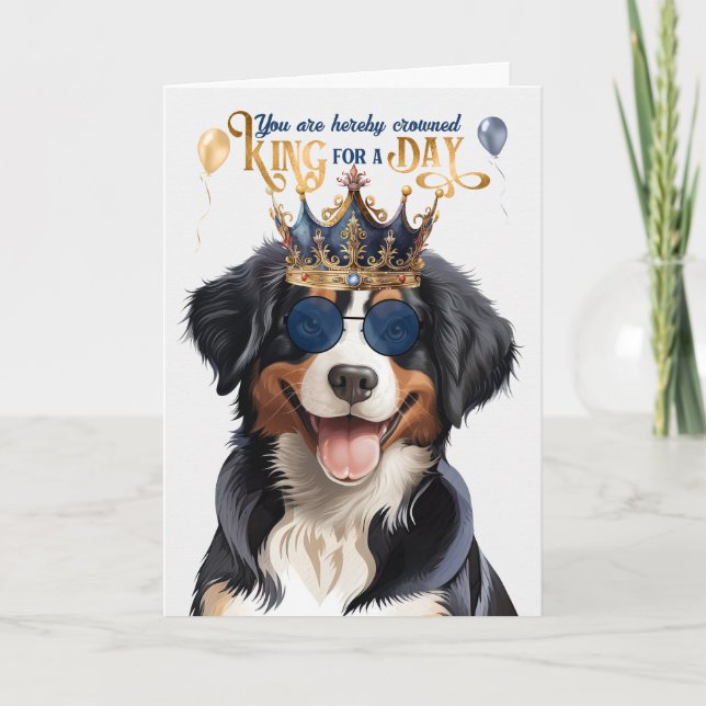 Tarjeta Cumpleaños divertida de Entlebucher Mountain Dog K (Anverso)