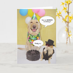 Tarjeta Cumpleaños Divertido