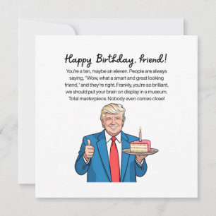 Tarjeta Cumpleaños divertido de amigo 