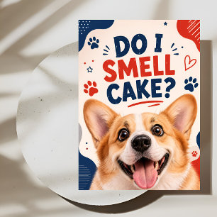 Tarjeta Cumpleaños Divertido de Perro