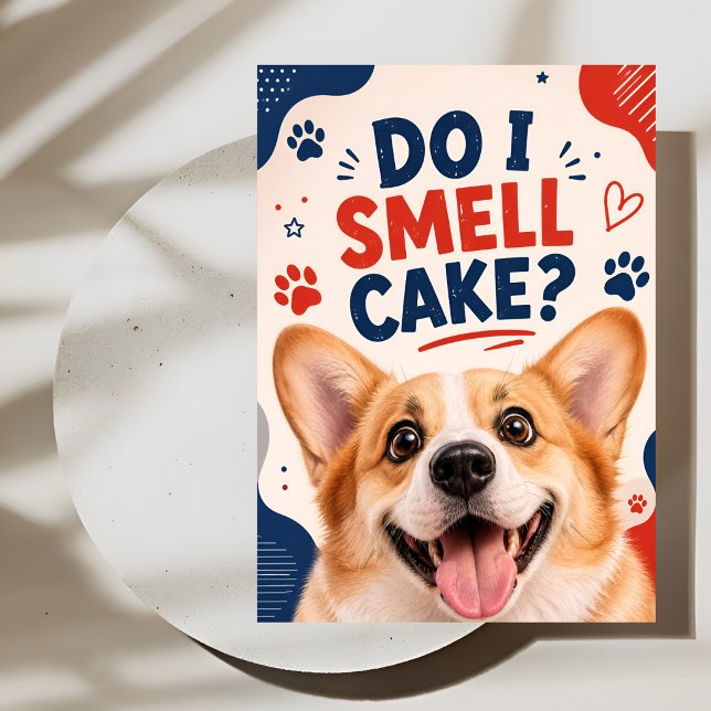 Tarjeta Cumpleaños Divertido de Perro (Subido por el creador)