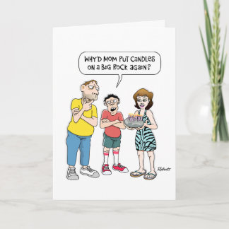 Tarjeta Cumpleaños divertido del hijo
