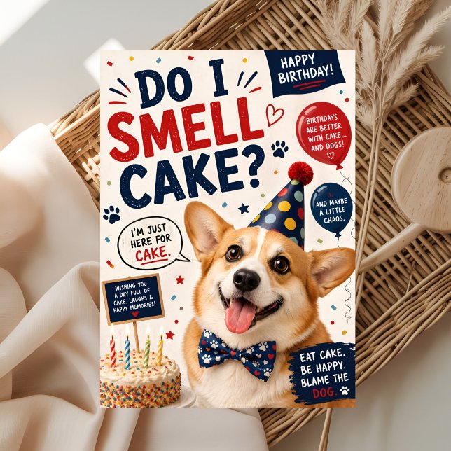 Tarjeta Cumpleaños Divertido del Perro (Subido por el creador)