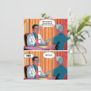 Tarjeta Cumpleaños Divertido Feliz Cumpleaños Vejez Cumple